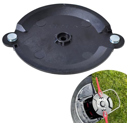 Viitech 1 Disco de Corte para su Desbrozadora con Tornillos, Disco Desbrozadora para Batería Einhell, Gardol, Gartenmeister, Mr Gardener