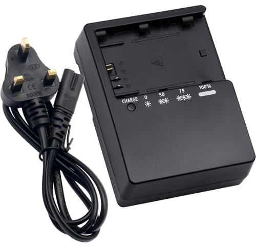 LC-E6 Quick Battery Charger for Canon LC-E6 LP-E6 LC-E6E LP-E6NH Batteries Compatible with EOS R5 R6 6D 7D 5D 5DS 5DS R 60D 60DA 70D 80D 5D Mark III 90D Mark II Cameras Power