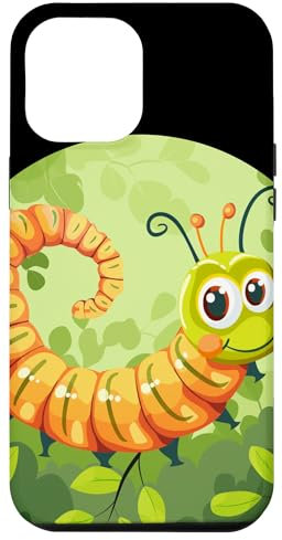 Hülle für iPhone 14 Pro Max Happy Caterpillar Kostüm