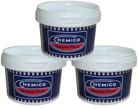 Set of Chemico Grinding Paste Coarse + Medium + Fine (300g x 3)