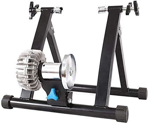 Fluid Bike Trainer Stand Bike Magnetic Turbo Trainer - Fahrradtrainer Mit Variablem Widerstand, Fitness-Training, Stationärer Rahmen, Geräuscharme Rolle, for 26-29 Zoll 700C-Räder,