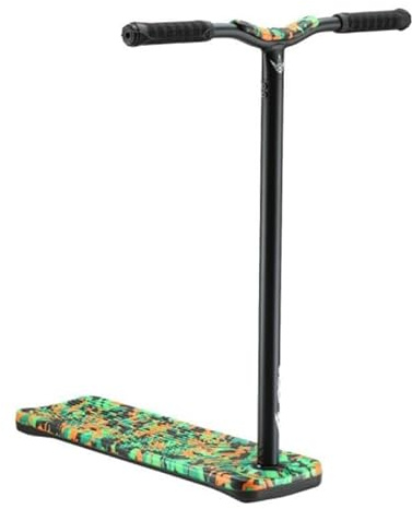 F26 Blunt TS Trampolin Stunt-Scooter, H=75 cm, Orange Camo | höhenverstellbarer leichter Trick-Trainer
