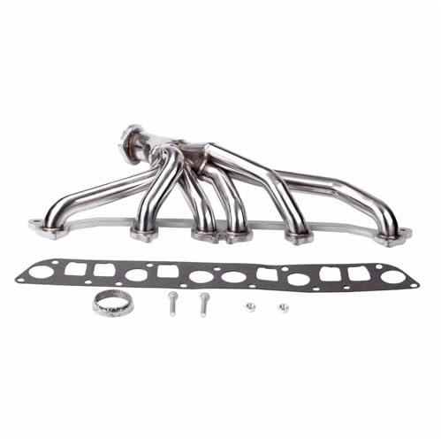 Auto Auspuff Endrohr FÜR Jeep FÜR Wrangler FÜR Grand FÜR Cherokee TJ/YJ/XJ FÜR AMC 242 CID 4,0 Edelstahl Auspuffkrümmer Auspuffblende