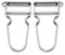 2X Stainless Steel Peeler French Potato Vegetable Fruit Easy Peeler