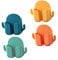 GRADENEVE Remote Controller Boxes Wall Mount Phone Rack Mobile Phone Storage 4pcs Cell Phone Holder Box