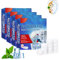 SGZIOO 48 Piezas Pastillas Limpiadoras WC, Pastillas Cisterna WC, Pastillas Limpiadoras de Inodoro para Cisterna, Pastillas de Limpieza de Inodoros, para Frescura Higiénica y Protección Contra La Cal