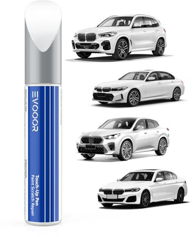 (300) Alpine White Retoque de pintura para BMW, Reparación de arañazos, Reparación rápida y fácil