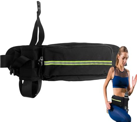 Baumkletterausrüstungs-Set, Baumkletter-Spikes-Set, professionelle Kletterausrüstung, Baumkletterwerkzeuge mit Sicherheitsgurt, verstellbare Baumkletterspikes für Bäume, 23 x 16 x 5 cm, Hüfttasche für