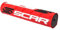 SCAR Paracolpi Coprimanubrio moto cross Protezione Manubrio con traversino - Rosso