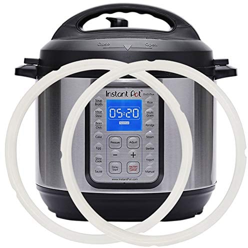 Silicone Sealing Ring 6qt for Instant Pot Sealing ring for 6 5qt Insta Pot, Sweet and Savory, Food-grade Silicone Fits IP-DUO60, IP-LUX60, IP-DUO50, IP-LUX50, Smart-60, IP-CSG60 and IP-CSG50-2 Pack