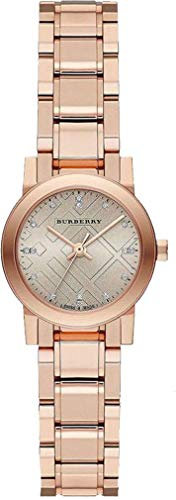 Swiss Rare Diamonds Rose Gold Quadrante 26mm Donne Orologio da Polso The City BU9215
