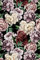 Queence Design Garderobe 80x120 cm | Wandgarderobe mit 6 Edelstahlhaken | Flurgarderobe | Garderobenhaken | Garderobenpaneele | Urban Look | Kleiderständer | Garderobenständer | Bunte Blumen
