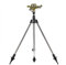 Aspersor de riego, trípode Aspersor de aleación de Zinc 45-89 cm Pulverizador de inserción de Suelo de Acero Inoxidable Ajustable para jardín de césped