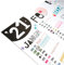 corpus delicti Design-Kalender Wandkalender Timer Jahresplaner im Handletteringstyle – Scribble 2021