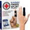 Dr. Arthritis Von Ärzten Entworfen, Fingerbandage, Fingerschiene Kleiner Finger/Mittelfinger/Zeigefinger, Fingerschutz bei Verletzung mit Klammern & Schienen, Schwarz, S/M, Einheitsgröße