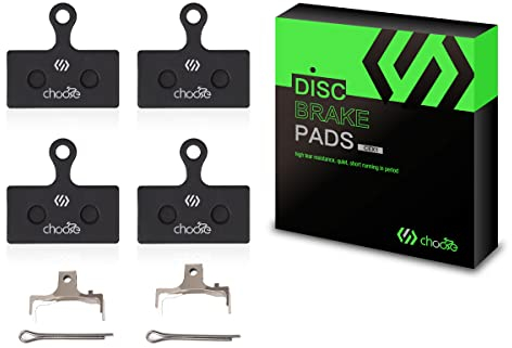 Chooee 2 Paar Fahrrad-Scheibenbremsbeläge für Shimano Deore XT XTR SLX Resin