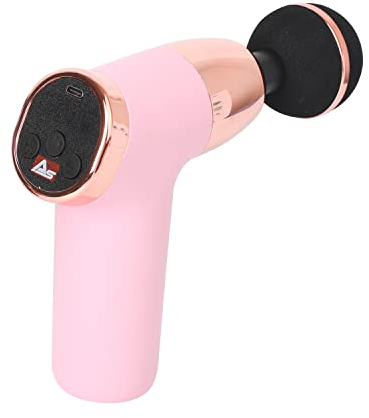 AsVIVA MGN2 Massagepistole in Rosa I Physiovibe S Massage Gun I Vier austauschbare Massageköpfe I 20 Intensitätsstufen I Massage für die Gesundheit I Inklusive robuster Transporttasche