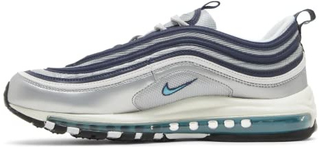 Nike Shoes Air Max 97 Golden Bullet Gold M DM0028-700, Turnschuhe für Herren, Weiß Weiß Schwarz, 44.5 EU