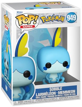 Funko POP! Games: Pokemon - Sobble - Collectable Vinyl Figure - Gift Idea - Official Merchandise - Toys for Kids & Adults - Video Games Fans - Model Figure for Collectors and Display