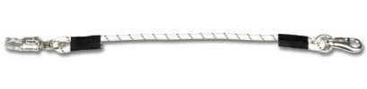 WALDHAUSEN Elastik-Anbinder für Box und Stall, 55 cm, Weiss