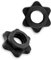 2Pcs Dumbbell Hex Nut,Barbell Bar Hexagon Nuts,1 inch Anti-Slip Barbell Clips Dumbbell Hex Nut Barbell Spin-Lock Collars Screw Clamps for Dumbell Weight Lifting Fitness Training,black