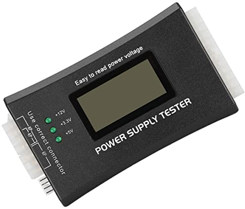 20/24 4/6 / 8 Pin 4,6 cm LCD pc Power Test Dump Sata IDE HDD ATX itx