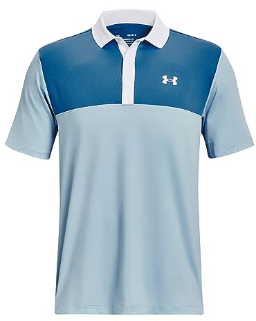 Under Armour Men's Performance 3.0 Polo, Blue, M