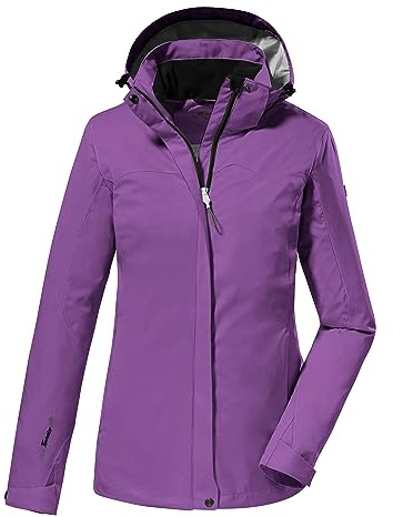 killtec Damen Funktionsjacke/Outdoorjacke mit abzippbarer Kapuze