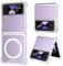 BENTOBEN Coque pour Samsung Galaxy Z Flip 4 5G Transparente Étui Magnétique Samsung Z Flip 4 Résistant Housse de Protection Antichoc Coque Z Flip 4 5G -Transparente