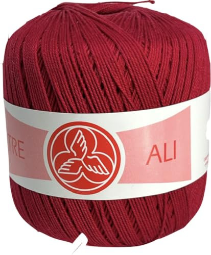 Tre Ali Cucirni Tre stelle – 100% Puro Cotone – 100 Gr – Titolo 5 (010 Porpora)