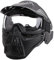 Gunyoo Airsoft Maske Vollgesicht Paintball Maske mit Augenschutz Schlagfest für Halloween Cosplay Film Requisiten Paintball CS Spiel