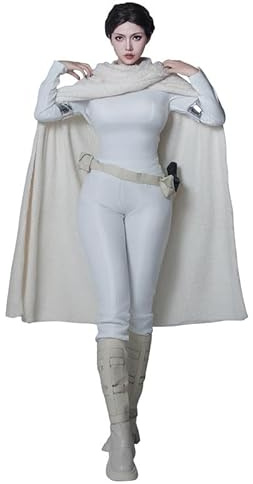 Lixinya Padme Outfits Prinzessin Set mit ColakHalloween Karneval Suit Cosplay Kostüm M
