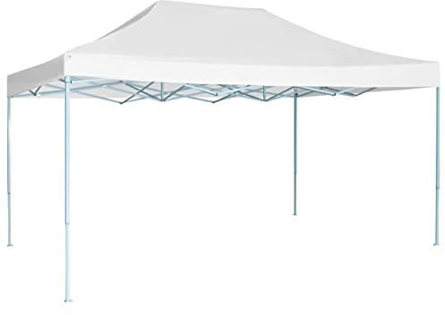 Gecheer Partyzelt Faltbar 3x4,5 m Weiß