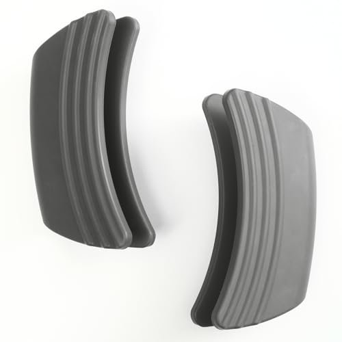 Silikongriffe, Oyster je 12,7 x 6,4 cm, Griffe und Griffhülse für Le Creuset Dutch Ovens Zubehör, 5 Jahre kostenloser Ersatz