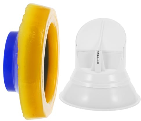 UKCOCO 1set Anello Di Guarnizione Per Toilette e Resistente Antiperdita Per Flangia Wc Accessorio Per Preventire Perdite Bagno