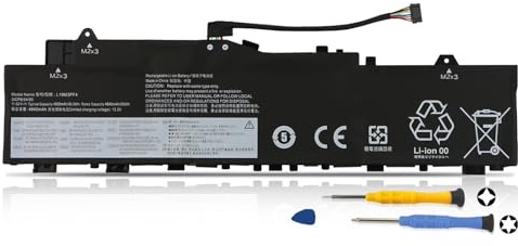 K KYUER 56.5Wh L19M3PF4 Laptop Akku Compatible with Le-novo IdeaPad 5-14ALC05 5-14ARE05 5-14ITL05 5-14IIL05 Type 82LM 81YM 82FE 81YH 82FE015JMH 82FE0158MH 82FE015HMH 82LM008EMH 5B10W86939 SB10W86956