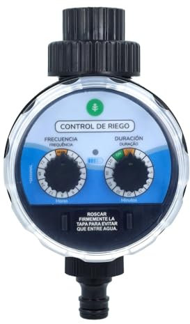 PLANETA HUERTO | Programador de Riego Acorazado Estanco 0-6 Bar – Control Preciso del Riego en Cualquier Condición Climática