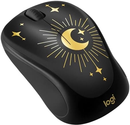 Logitech Mouse - Optical - Wireless - Radio Frequency - 2.40 GHz - Magic Night - Tilt Wheel