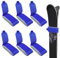dabinzhijia 6 Pièces Sangle de Ski, Ski à Sangle de Transport Réglable, Bande de Fixation Nylon, Ajustable Skis Attaches pour Snowboard, L'alpinisme, en Plein Air