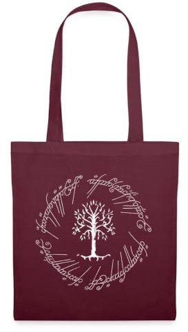 Spreadshirt Der Herr Der Ringe Der Weiße Baum Gondors Stoffbeutel