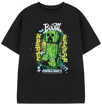 Minecraft Jungen Creeper T-Shirt