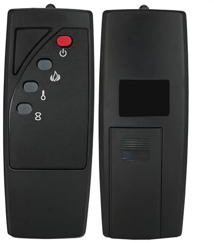 Replacement Remote Control for Twin Star Electric Fireplace Stove Heater Infrared Remote Controller DFI-4108-02 DFI-4108-02-A03 DFI-5017-01 DFI-5017-02 DFI-5017-03 DFI-5017-04