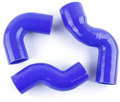 MANICOTTO INTERCOOLER Adatto per Land Rover Discovery 2 TD5 Kit tubo flessibile intercooler turbo in silicone tubo benzina(Blue)