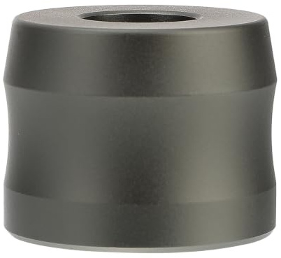 BESTYASH Rasiererhalter Mit Fuß Kompakter Rasierständer Für Herrenrasierer Aus Aluminiumlegierung Rutschfest Und Rostfrei Für Badezimmer Und Reise 4.5X4.5X3.5 Cm