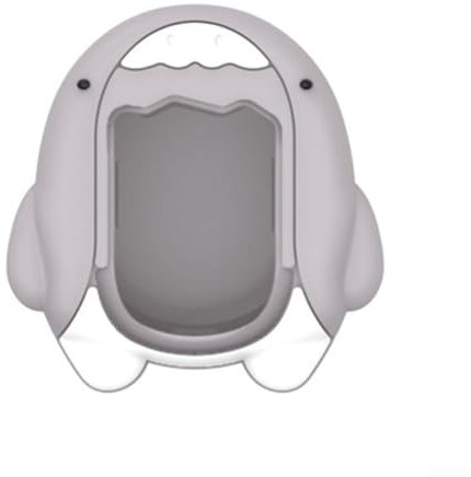 Silikon-Schutz für Tamagotchi Original, weiche Hülle mit Umhängeband für bequemes Tragen und Kratzfestigkeit (Grau)