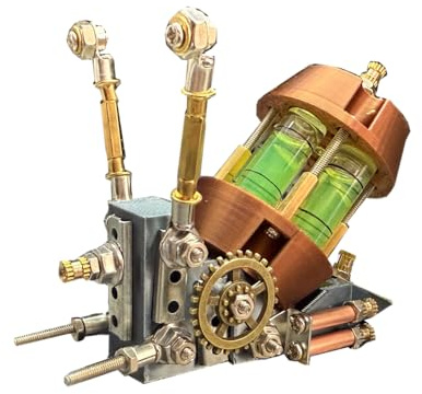 Steampunk 3D Metal Puzzles Snail Insect Model Kit, 104PCS Mechanical 3D DIY Assembly Jigsaw Brain Teaser Collectible Display Piece Model Gift