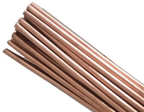 1 Packung 1,0 mm/3,0 mm messingummantelter Schweißdraht – 1 kg Phosphorkupfer for überlegene Schweißleistung(2.0mm)