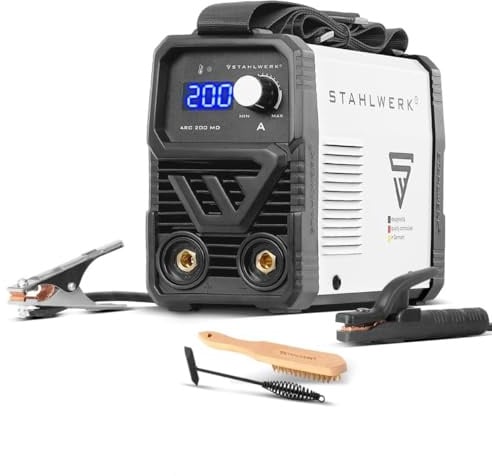 STAHLWERK Elektroden-Schweißgerät ARC 200 MD – MMA (E-Hand) bis 200 A