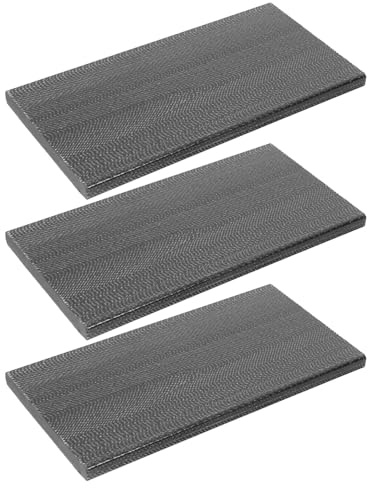 AMUSLESUR 3pcs Fiberglass Rocker Spring Plates Replacement for Patio Rocking Chairs, High-efficiency Shock Absorption and Rays Resistance, for Outdoor Patio Furniture Repair in Rainy