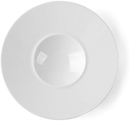 Holst Porzellan ST 128 Gourmetteller tief 28 cm Style, weiß, 28 x 28 x 5.7 cm, 6 Einheiten